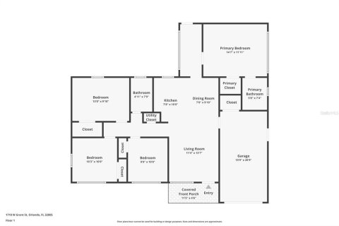 Villa ou maison à vendre à Orlando, Floride: 4 chambres, 114.08 m2 № 2425531 - photo 21