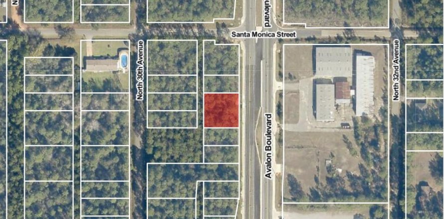 Land in Milton, Florida № 558969