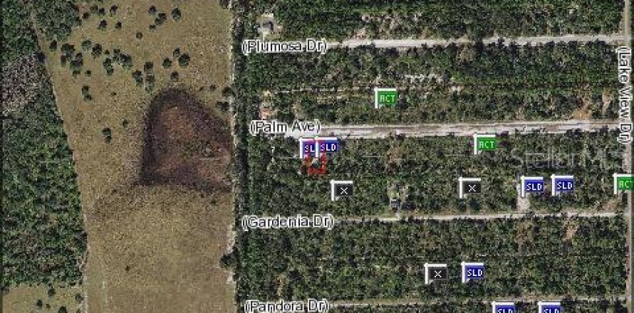 Land in Indian lake estates, Florida № 2160362