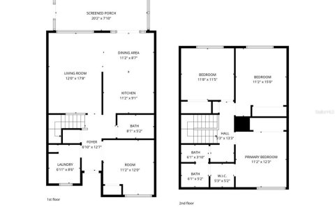 Townhouse in Saint Petersburg, Florida 4 bedrooms, 149.57 sq.m. № 2106283 - photo 28