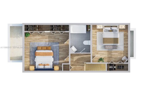 Touwnhouse à vendre à Miami, Floride: 2 chambres, 107.02 m2 № 2057907 - photo 25