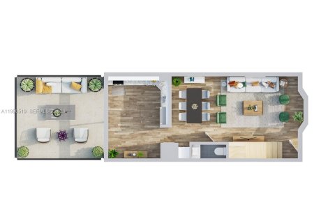 Touwnhouse à vendre à Miami, Floride: 2 chambres, 107.02 m2 № 2057907 - photo 23