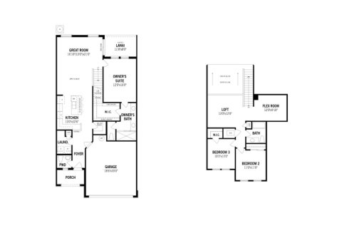House floor plan «167SQM», 3 bedrooms in HARMONY AT LAKEWOOD RANCH