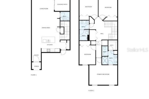 Touwnhouse à louer à Kissimmee, Floride: 4 chambres, 173.54 m2 № 1915304 - photo 26