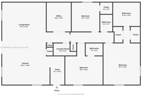 House in Miami, Florida 4 bedrooms, 204.2 sq.m. № 1895929 - photo 2