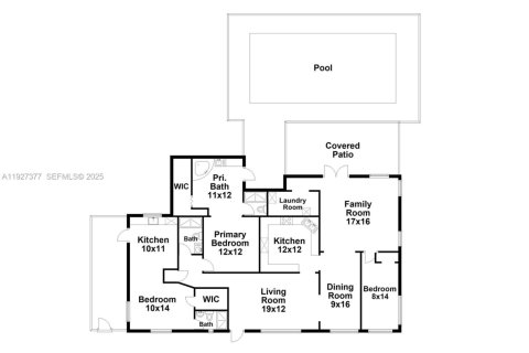 Casa en venta en Hialeah, Florida, 4 dormitorios, 196.95 m2 № 1986059 - foto 24