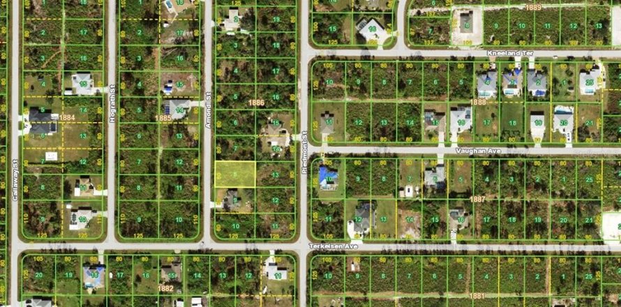 Terreno en Port Charlotte, Florida № 2162582