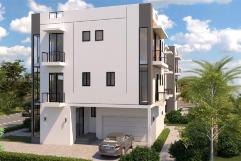 Купить таунхаус в Окленд-Парк, Флорида 3 спальни, № 2047961 - фото 24