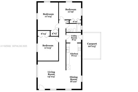 Снять в аренду виллу или дом в Уэст-Палм-Бич, Флорида 3 спальни, 107.77м2, № 1984231 - фото 16