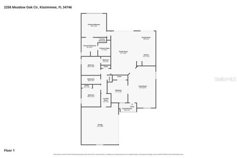Villa ou maison à louer à Kissimmee, Floride: 4 chambres, 203.55 m2 № 2425567 - photo 2
