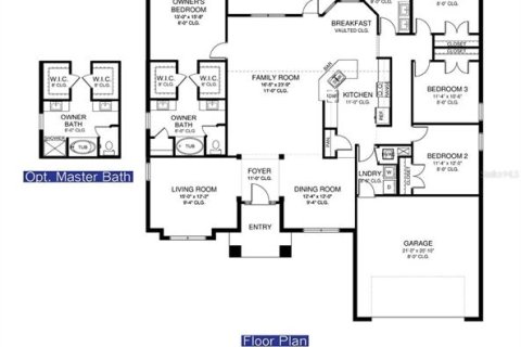 House in Ocala, Florida 4 bedrooms, 216.46 sq.m. № 2200784 - photo 3