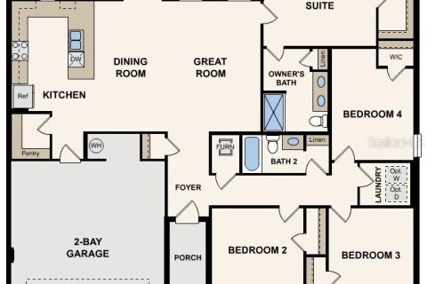 Casa en venta en Ocala, Florida, 4 dormitorios, 171.22 m2 № 2222304 - foto 2
