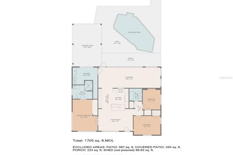 Villa ou maison à vendre à Saint Petersburg, Floride: 3 chambres, 158.4 m2 № 1916613 - photo 30