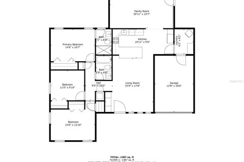 House in Kissimmee, Florida 3 bedrooms, 128.67 sq.m. № 1904759 - photo 28