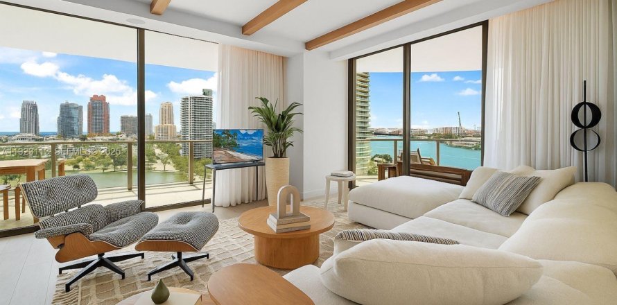 Condominio en Miami Beach, Florida, 3 dormitorios № 1977406