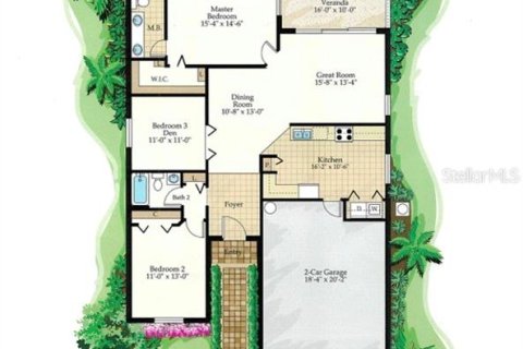 Villa ou maison à vendre à Winter Haven, Floride: 3 chambres, 138.89 m2 № 2389174 - photo 2