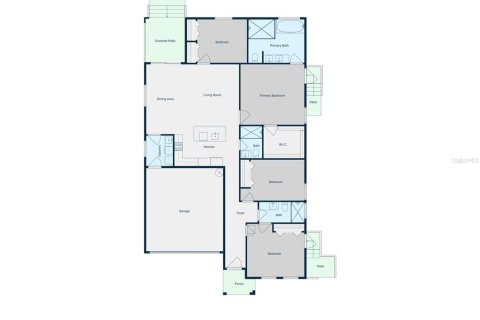 House in Tampa, Florida 4 bedrooms, 179.02 sq.m. № 2122698 - photo 15