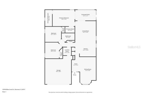 Villa ou maison à louer à Clermont, Floride: 3 chambres, 141.21 m2 № 2385816 - photo 2