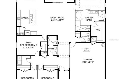 Casa en venta en Eustis, Florida, 4 dormitorios, 204.11 m2 № 2220359 - foto 19