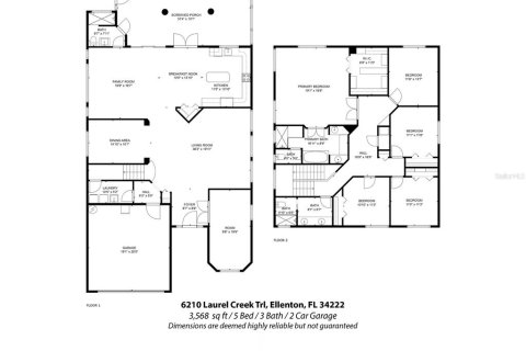 House in Ellenton, Florida 4 bedrooms, 331.48 sq.m. № 1597293 - photo 2