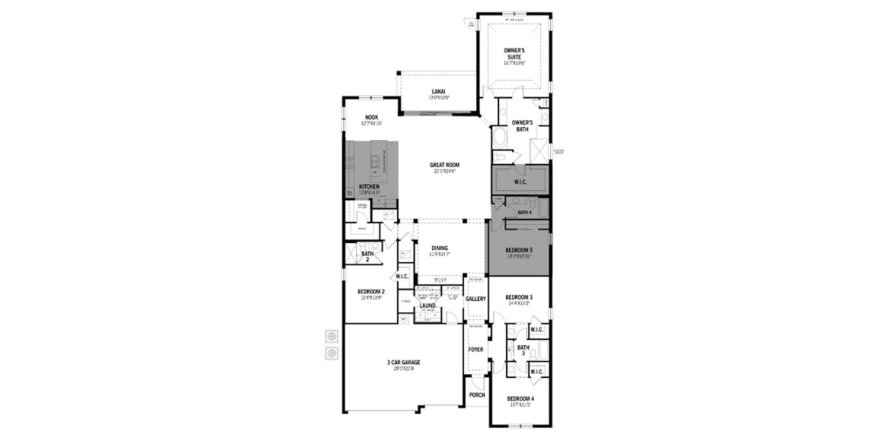 Touwnhouse à COMPASS LANDING à Naples, Floride 5 chambres, 320 m2 № 75318