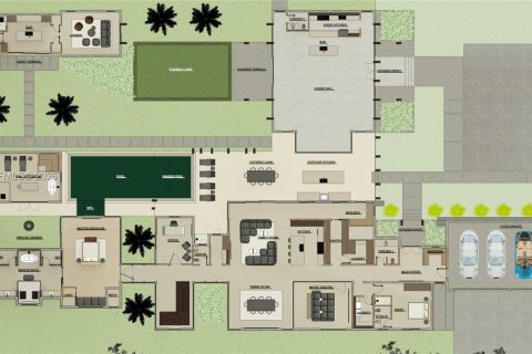 House in Southwest Ranches, Florida 7 bedrooms, 924.47 sq.m. № 1882393 - photo 16