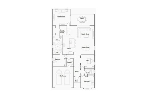 House floor plan «208SQM», 3 bedrooms in LAKEWOOD NATIONAL