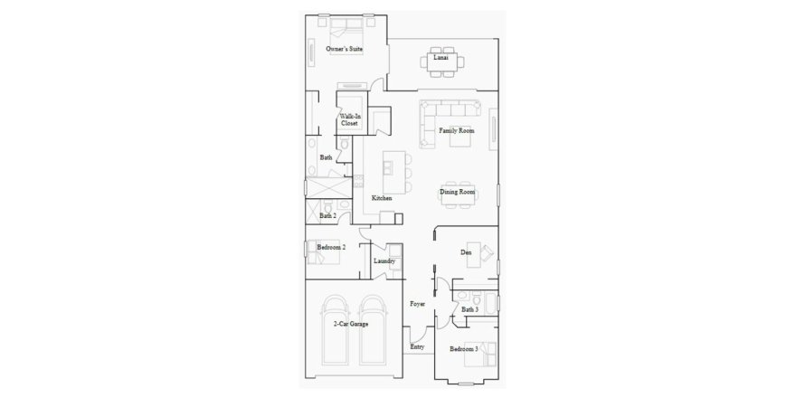 House in LAKEWOOD NATIONAL in Bradenton, Florida 3 bedrooms, 208 sq.m. № 69374