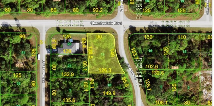Terreno en Port Charlotte, Florida № 2380384