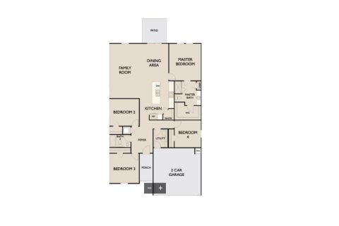 House floor plan «House », 4 bedrooms in Hidden Creek