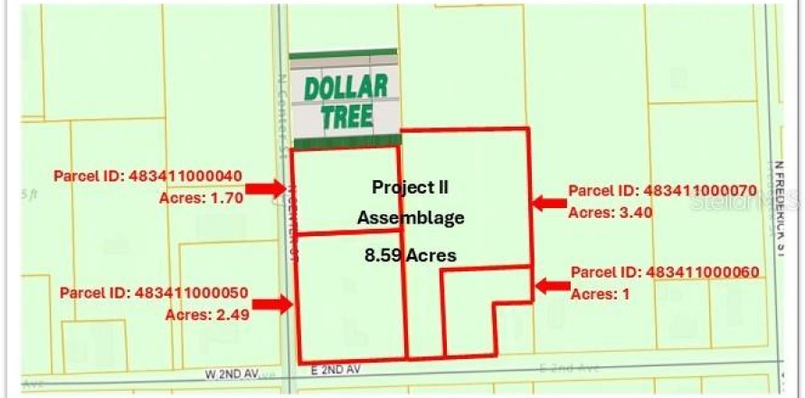 Commercial property in Pierson, Florida 279.45 sq.m. № 1800150