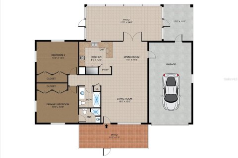 Casa en venta en Eustis, Florida, 2 dormitorios, 96.25 m2 № 1827692 - foto 25