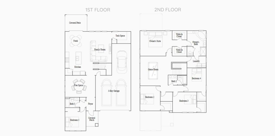 Townhouse in TRINITY LAKES in Groveland, Florida 5 bedrooms, 306 sq.m. № 102855