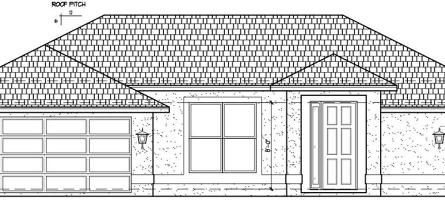 House in Arcadia, Florida 3 bedrooms, 133.69 sq.m. № 1736360