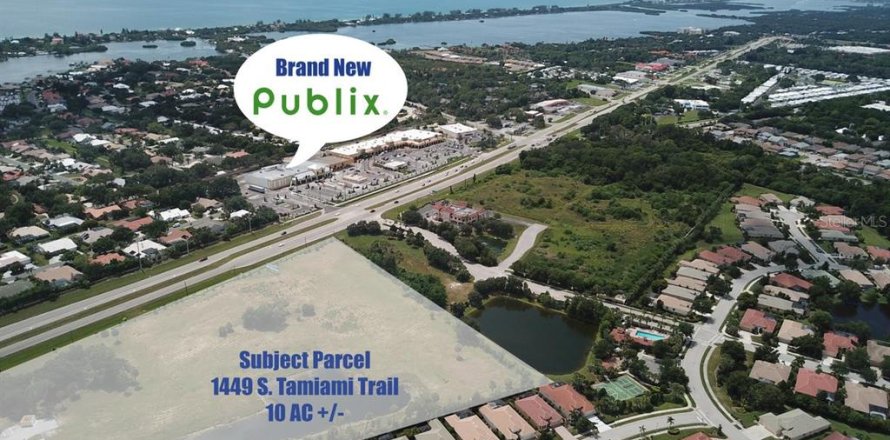 Immobilier commercial à Osprey, Floride 371.61 m2 № 1268159