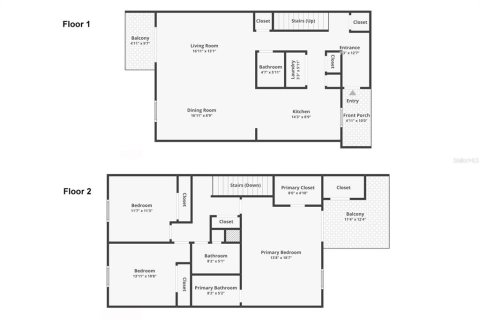 Touwnhouse à vendre à Dunedin, Floride: 3 chambres, 144.74 m2 № 2419656 - photo 30