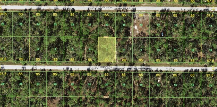 Land in Port Charlotte, Florida № 2160541