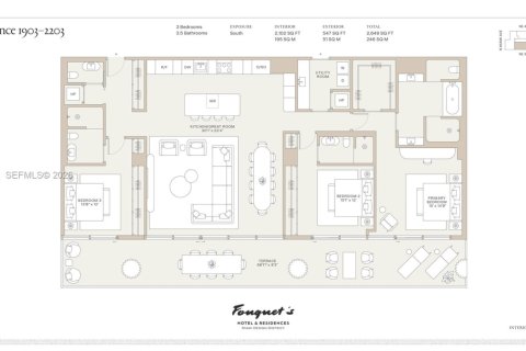 Condo in Miami, Florida, 3 bedrooms № 2254025 - photo 8