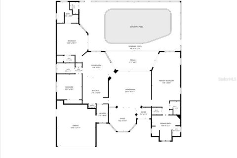 Villa ou maison à vendre à Rotonda, Floride: 3 chambres, 209.87 m2 № 2408968 - photo 4