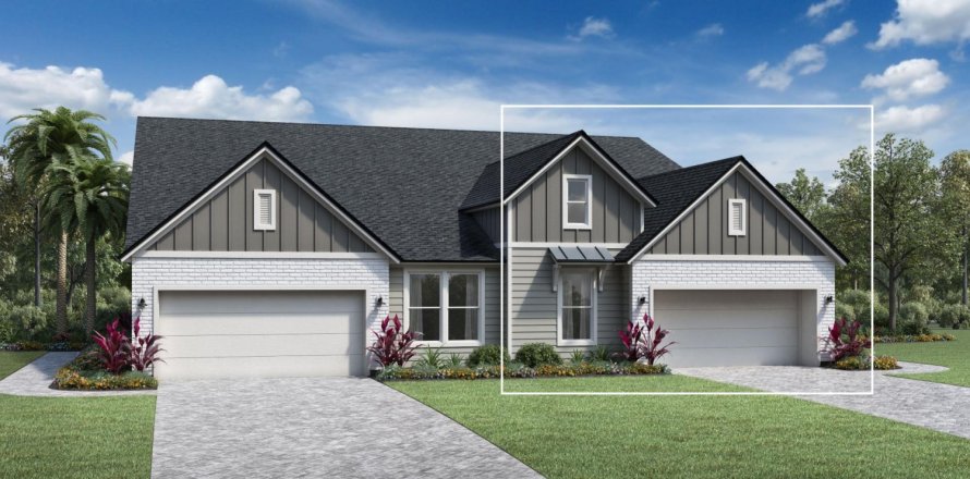 Duplex in West End at Town Center in Ponte Vedra Beach, Florida 3 bedrooms, 169.45 sq.m. № 847855
