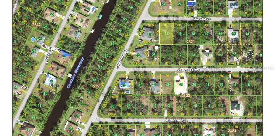 Land in Port Charlotte, Florida № 2162913