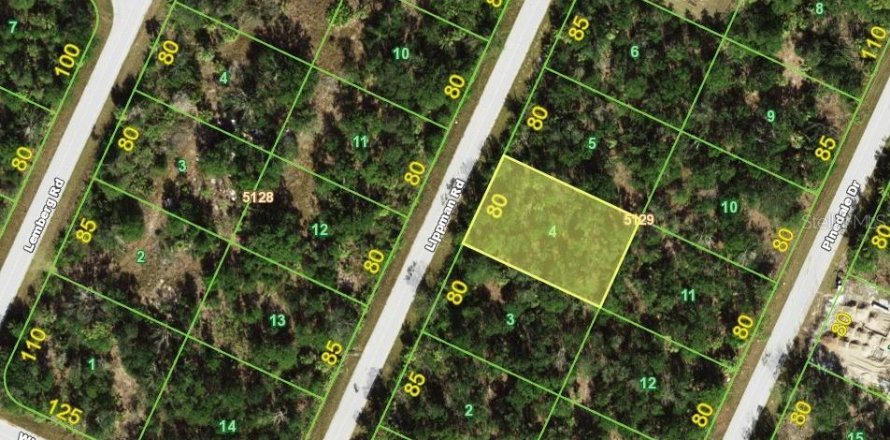 Land in Port Charlotte, Florida № 2224099