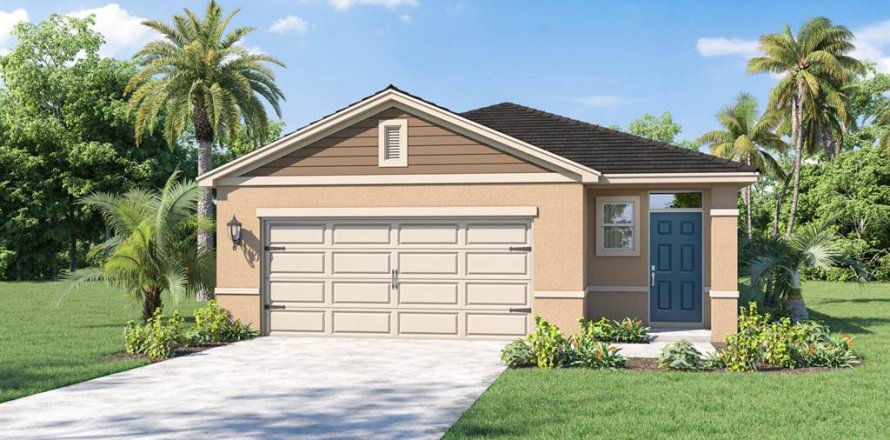 House in Lakeland, Florida 4 bedrooms, 154.68 sq.m. № 2104687