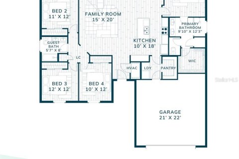 Villa ou maison à vendre à Palm Coast, Floride: 4 chambres, 174.01 m2 № 2275535 - photo 2
