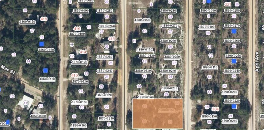 Terreno en Interlachen, Florida № 2234971