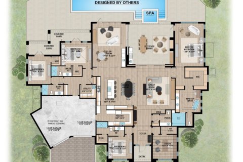House in Wellington, Florida 4 bedrooms, 413.6 sq.m. № 336109 - photo 1