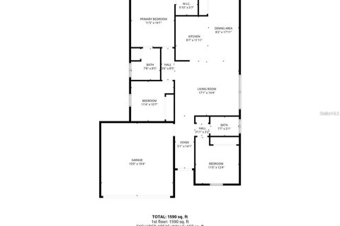 Villa ou maison à vendre à Gainesville, Floride: 3 chambres, 107.3 m2 № 2362625 - photo 22