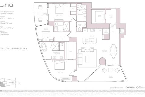 Condo in Miami, Florida, 3 bedrooms № 2075348 - photo 8