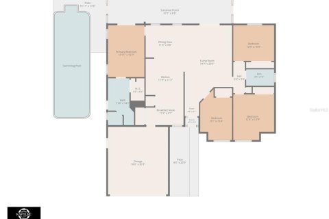 Villa ou maison à vendre à Spring Hill, Floride: 4 chambres, 152.17 m2 № 2107642 - photo 7