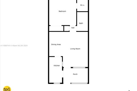 Condominio en venta en Hallandale Beach, Florida, 1 dormitorio, 74.32 m2 № 1936605 - foto 28